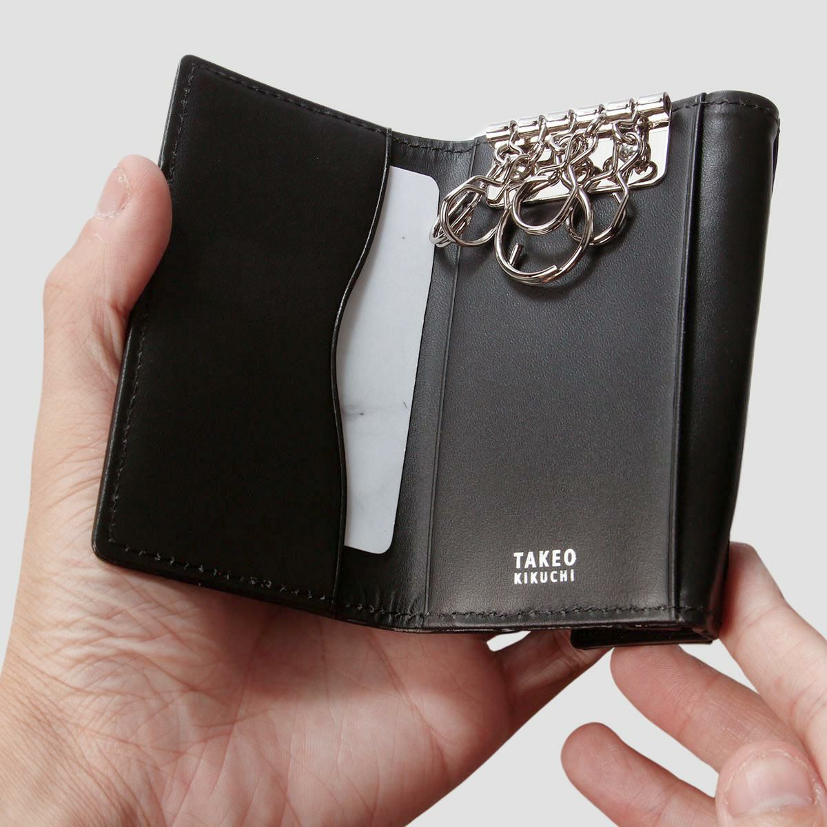 タケオキクチ コルティ キーケース キーホルダー TAKEO KIKUCHI tk-742623