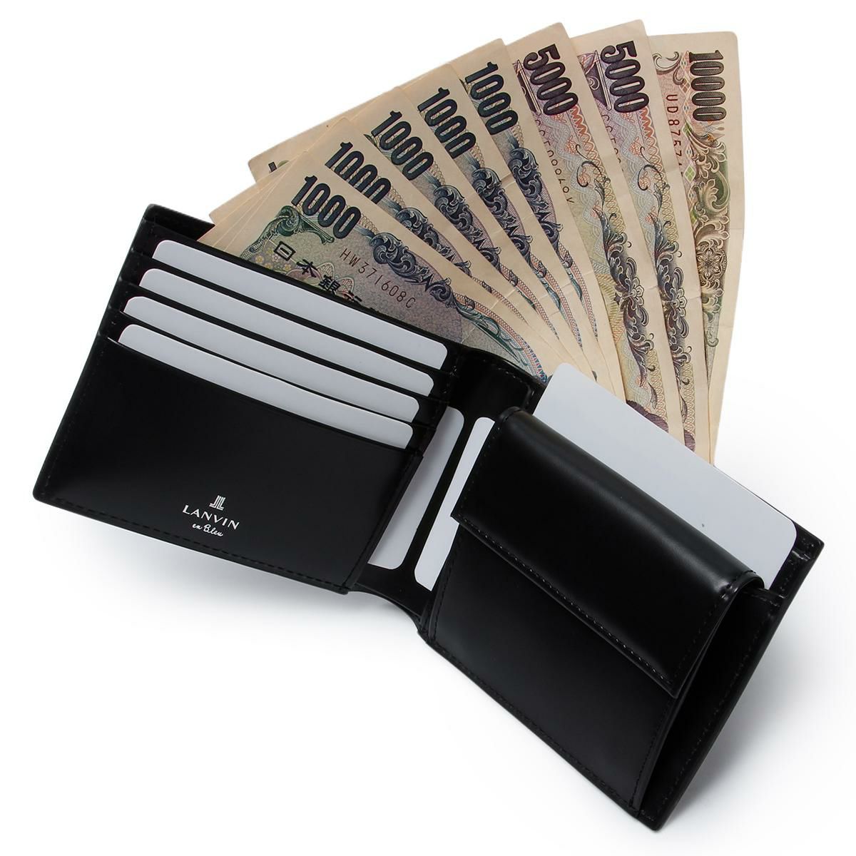 ランバンオンブルー フィズ 二つ折り財布 LANVIN en Bleu lenb-521624