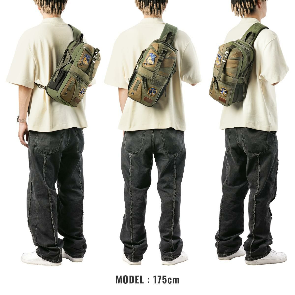 アヴィレックス イーグル ボディバッグ AVIREX avx305k