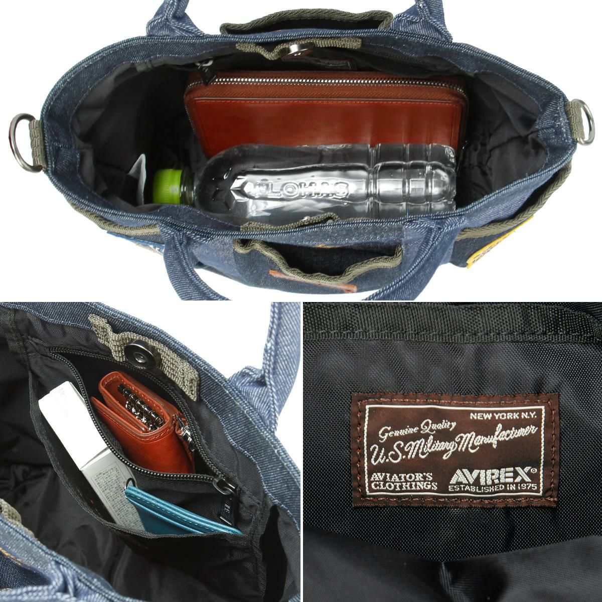 アヴィレックス イーグル トートバッグ AVIREX avx3526k