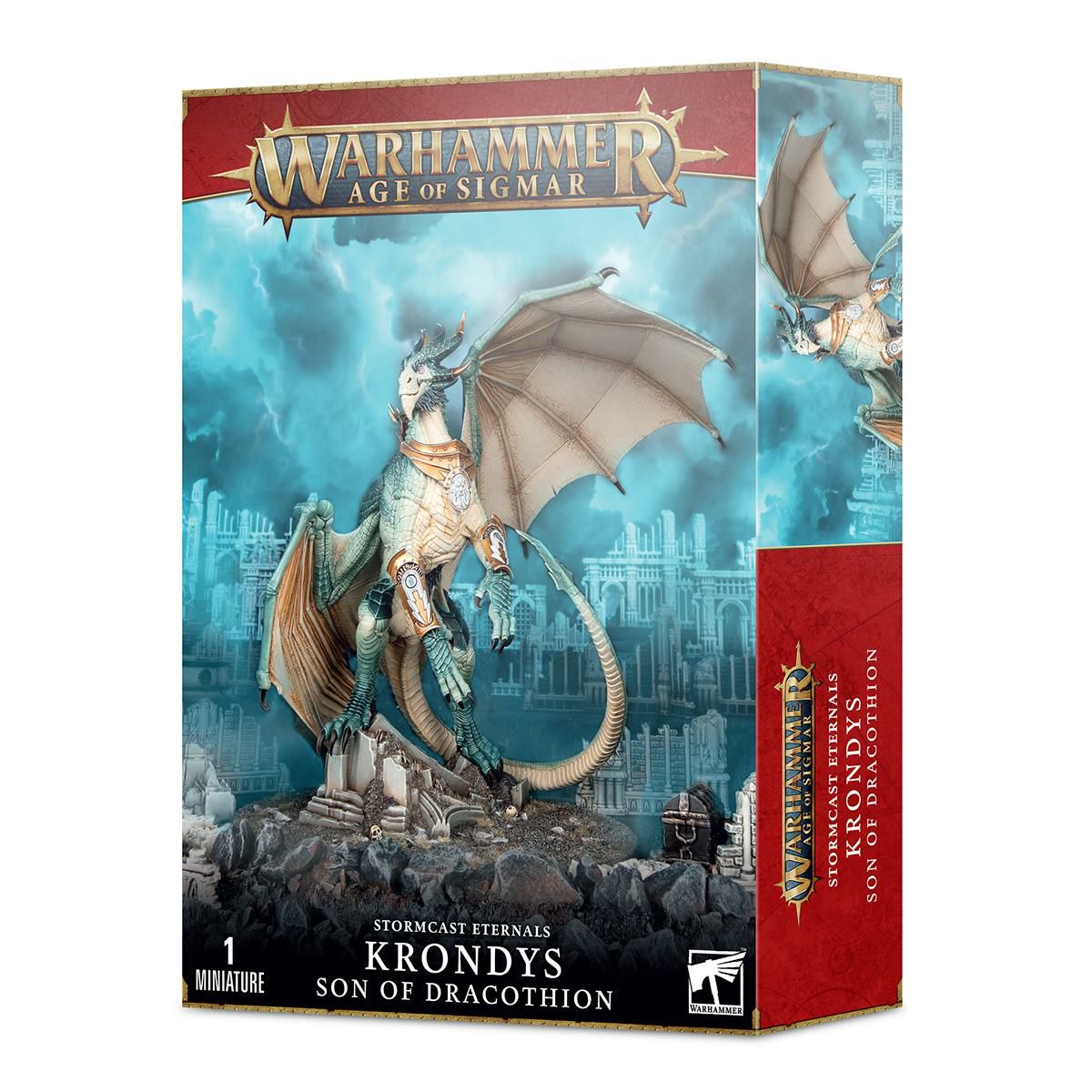 ウォーハンマー エイジ・オヴ・シグマー ストームキャスト・エターナル：ドラコシオンの子 クロンディス WARHAMMER Age of Sigmar STORMCAST ETERNALS：KRONDYS SON OF DRACOTHIAN 96-50