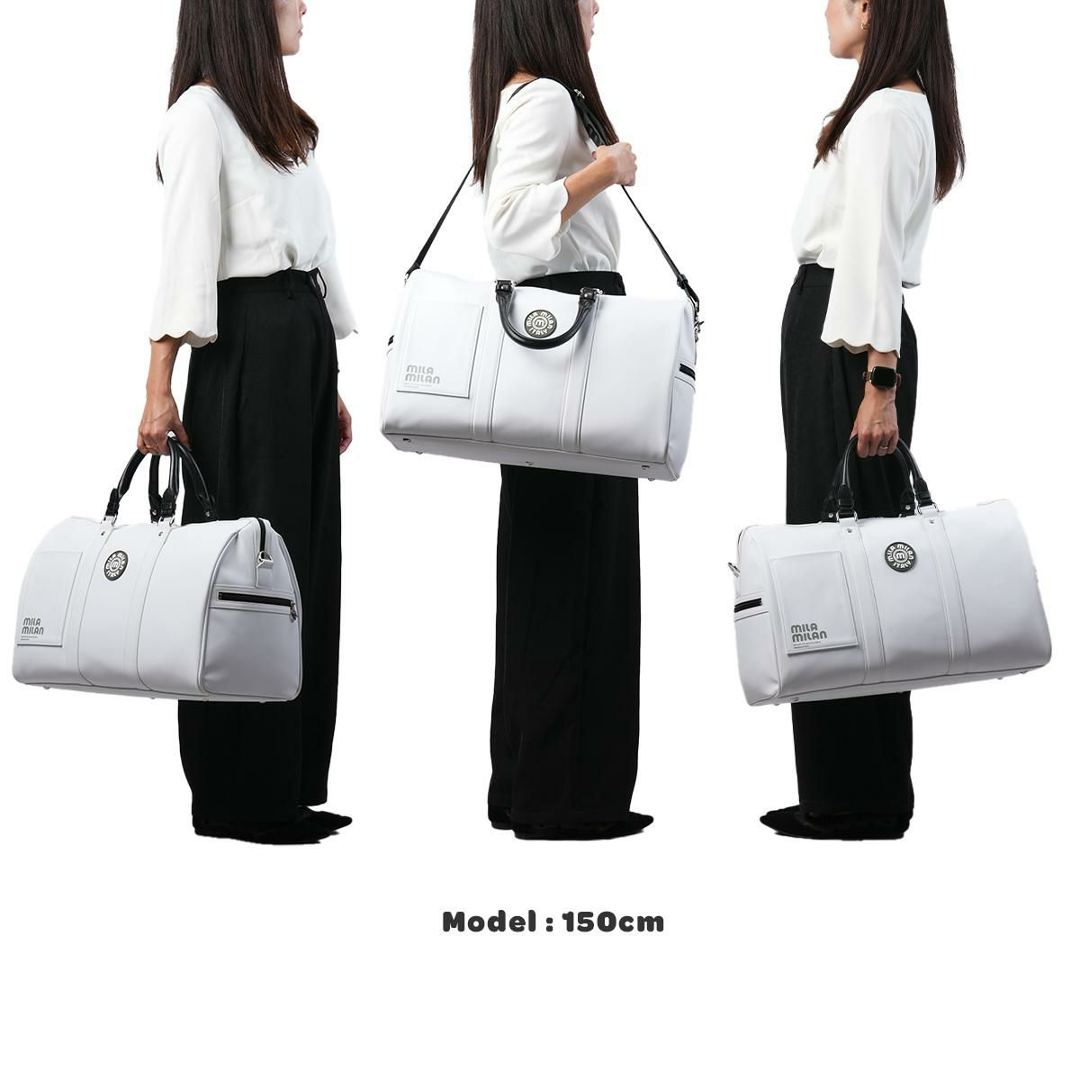 ミラミラン ベスパ ボストンバッグ mila milan mila-245311