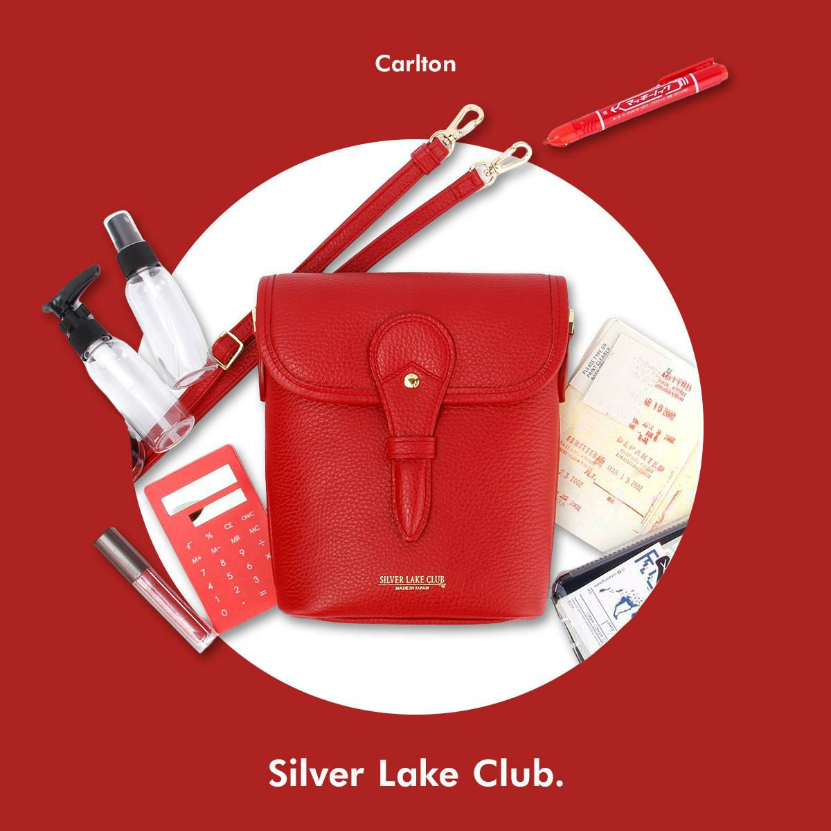 シルバーレイククラブ カールトン ショルダーバッグ SILVER LAKE CLUB slc-429102