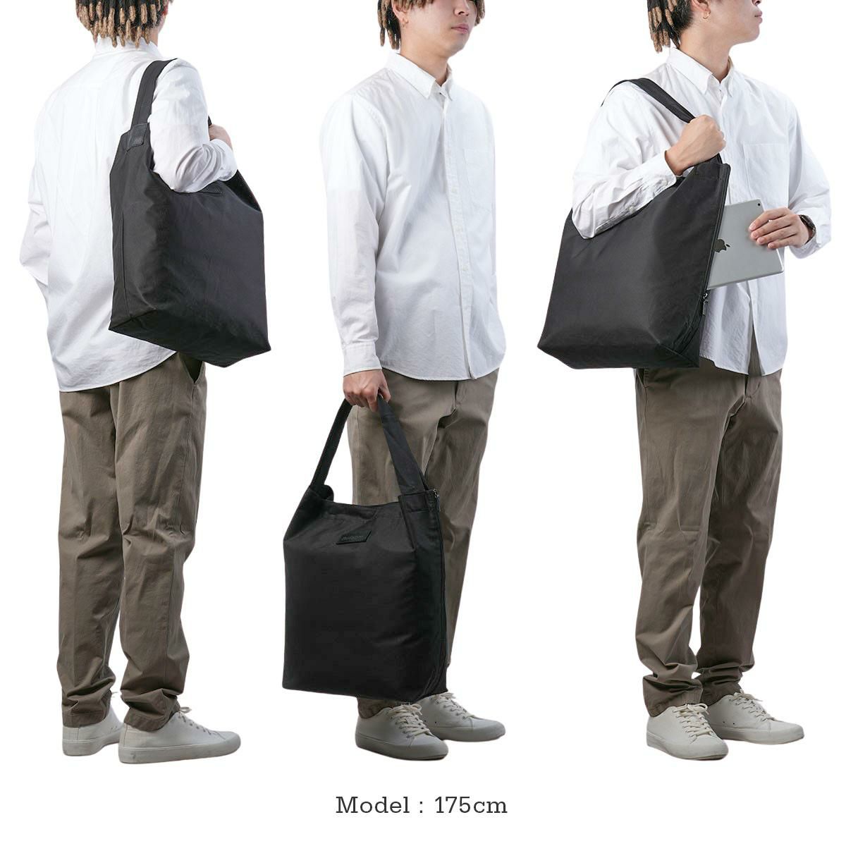 マンハッタンポーテージ ブラックレーベル Ventile Fabric/ベンタイル トートバッグ Manhattan Portage BLACK LABEL mp1371vtbl