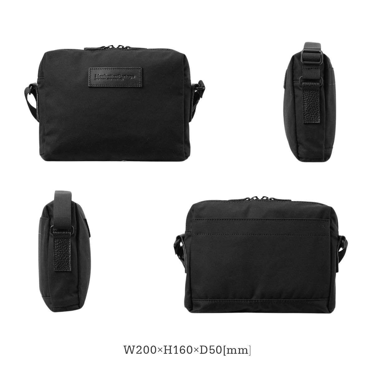 マンハッタンポーテージ ブラックレーベル Ventile Fabric/ベンタイル ショルダーバッグ Manhattan Portage BLACK LABEL mp1488vtbl