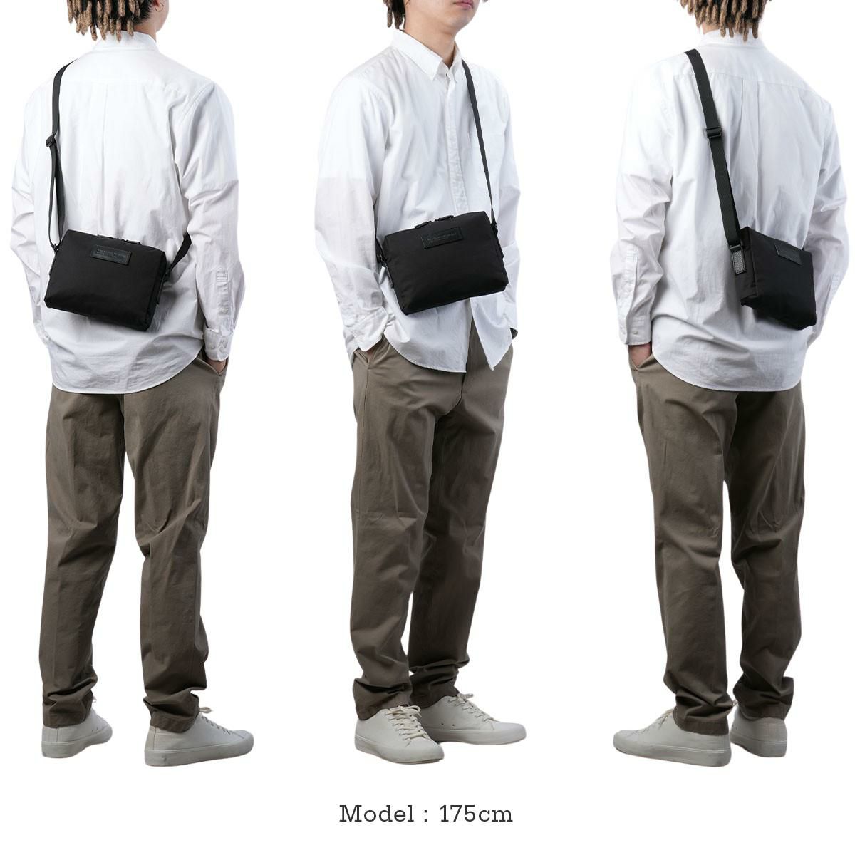 マンハッタンポーテージ ブラックレーベル Ventile Fabric/ベンタイル ショルダーバッグ Manhattan Portage BLACK LABEL mp1488vtbl