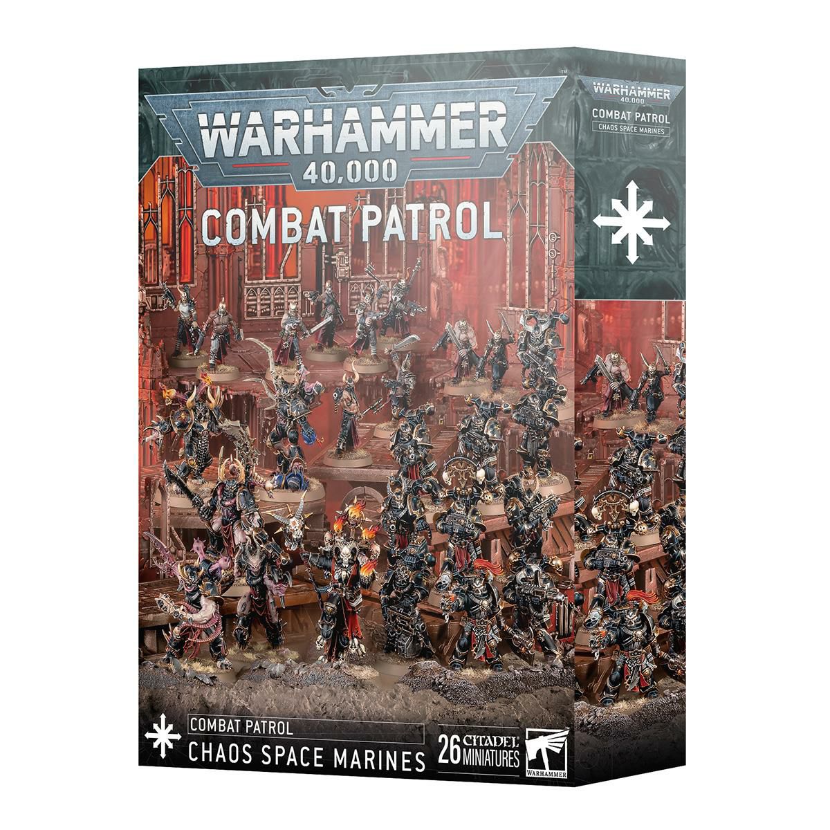 ウォーハンマー 40k コンバットパトロール：ケイオス・スペースマリーン WARHAMMER 40,000 COMBAT PATROL：CHAOS SPACE MARINES 43-20