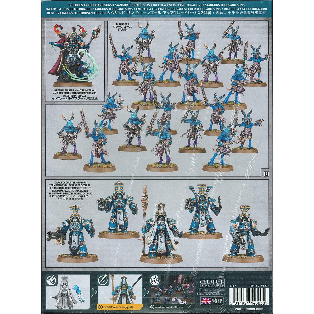 ウォーハンマー 40k コンバットパトロール：サウザンド・サン WARHAMMER 40,000 COMBAT PATROL: THOUSAND SONS 43-67