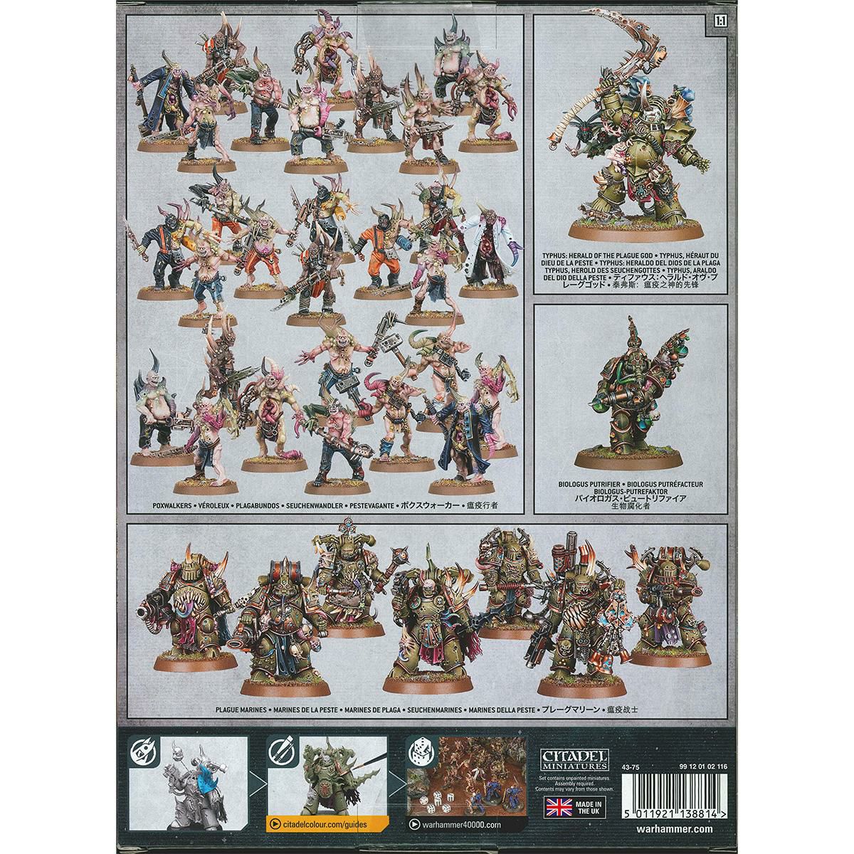 ウォーハンマー 40k コンバットパトロール：デスガード WARHAMMER 40,000 COMBAT PATROL: DEATH GUARD 43-75