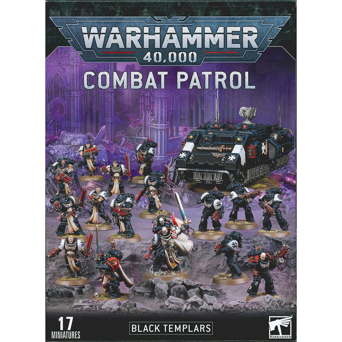 ウォーハンマー 40k コンバットパトロール：ブラックテンプラー WARHAMMER 40,000 COMBAT PATROL: BLACK TEMPLARS 55-50