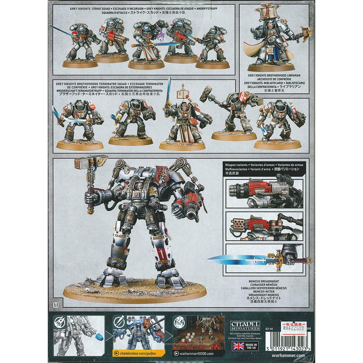 ウォーハンマー 40k コンバットパトロール：グレイナイト WARHAMMER 40,000 COMBAT PATROL: GREY KNIGHTS 57-14