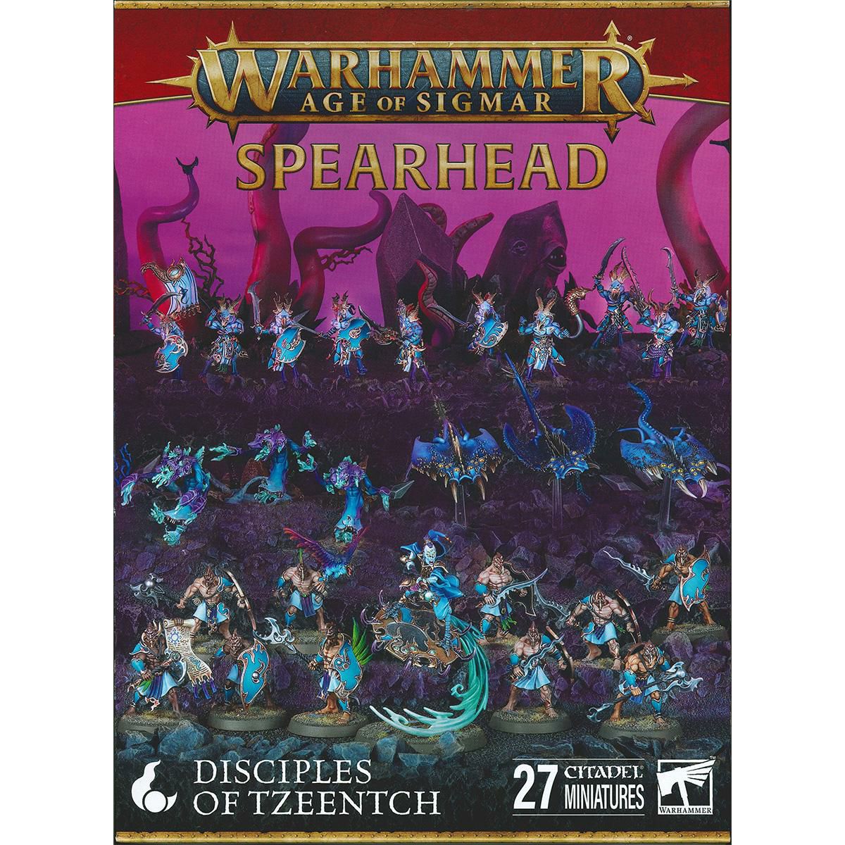 ウォーハンマー エイジ・オヴ・シグマー スピアヘッド：ディサイプル・オヴ・ティーンチ WARHAMMER Age of Sigmar SPEARHEAD: DISCIPLES OF TZEENTCH 70-03
