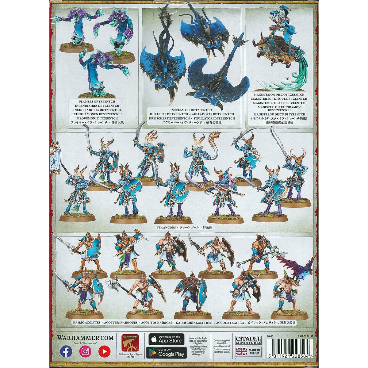 ウォーハンマー エイジ・オヴ・シグマー スピアヘッド：ディサイプル・オヴ・ティーンチ WARHAMMER Age of Sigmar SPEARHEAD: DISCIPLES OF TZEENTCH 70-03