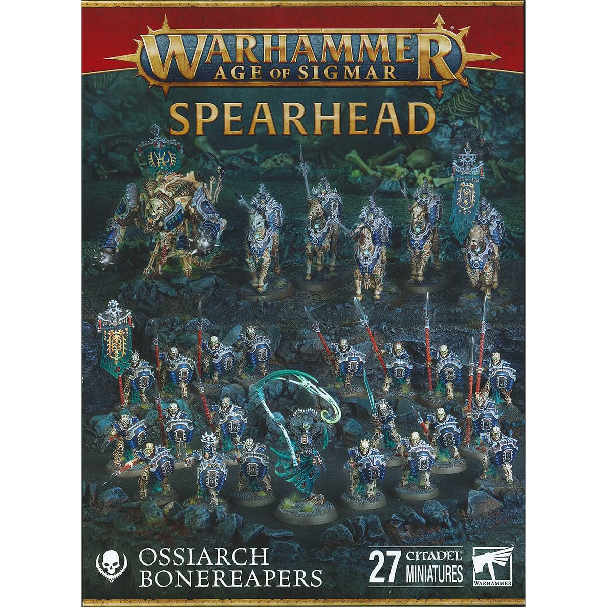 ウォーハンマー エイジ オヴ シグマー スピアヘッド オシアーク ボーンリーパー WARHAMMER Age of Sigmar SPEARHEAD: Ossiarch BoneReapers 70-09 70-941