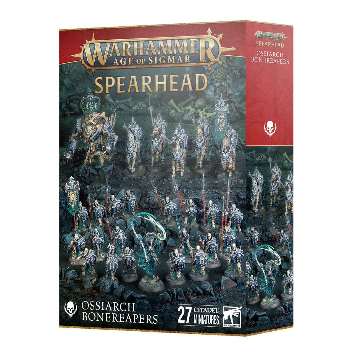 ウォーハンマー エイジ オヴ シグマー スピアヘッド オシアーク ボーンリーパー WARHAMMER Age of Sigmar SPEARHEAD: Ossiarch BoneReapers 70-09 70-941