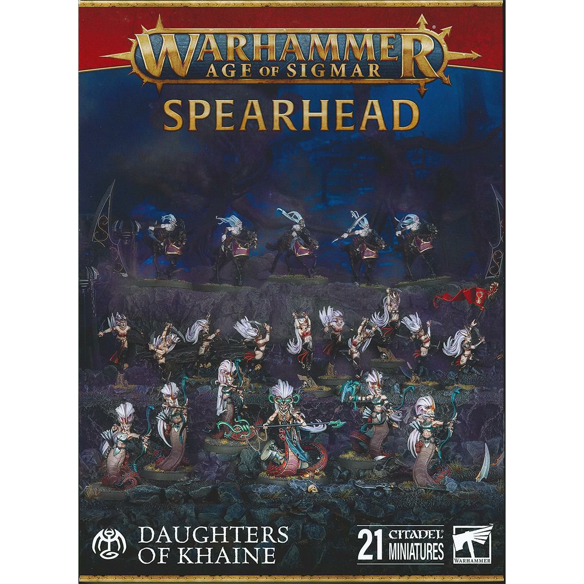 ウォーハンマー エイジ・オヴ・シグマー スピアヘッド：ドーター・オヴ・カイン WARHAMMER Age of Sigmar SPEARHEAD：DAUGHTERS OF KHAINE 70-12