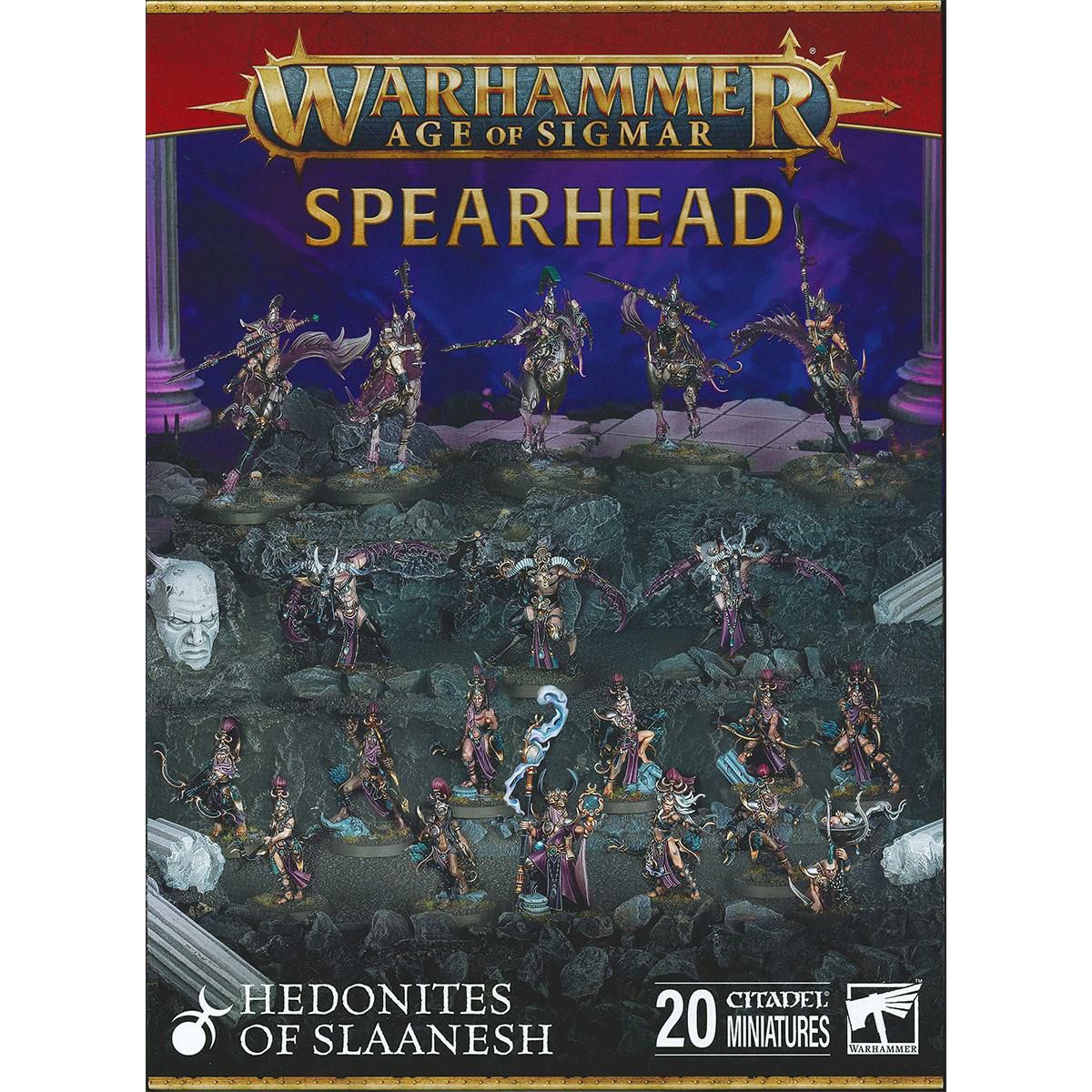 ウォーハンマー エイジ・オヴ・シグマー スピアヘッド：ヘドナイト・オヴ・スラーネッシュ WARHAMMER Age of Sigmar SPEARHEAD：HEDONITES OF SLAANESH 70-18