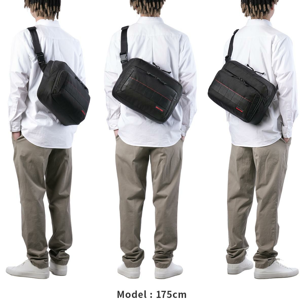 ブリーフィング AG ショルダーバッグ BRIEFING bs-boxshoul-m