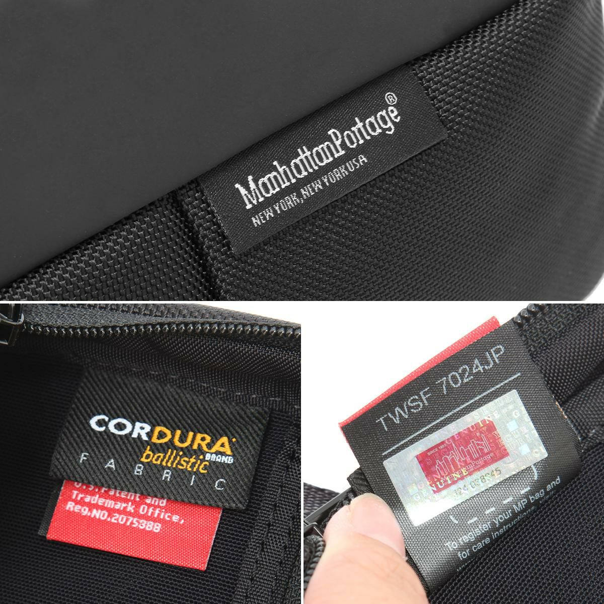 マンハッタンポーテージ ブラックレーベル BLACK LINE ボディバッグ Manhattan Portage BLACK LABEL mp1933vglbl