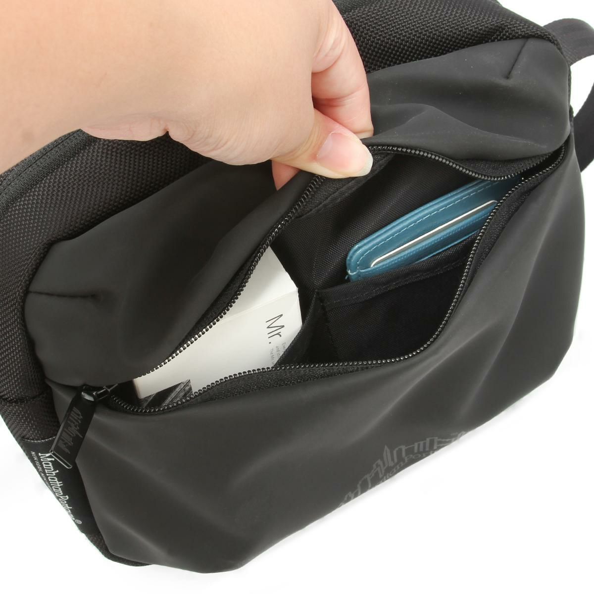 マンハッタンポーテージ ブラックレーベル BLACK LINE ショルダーバッグ Manhattan Portage BLACK LABEL mp2408vglbl