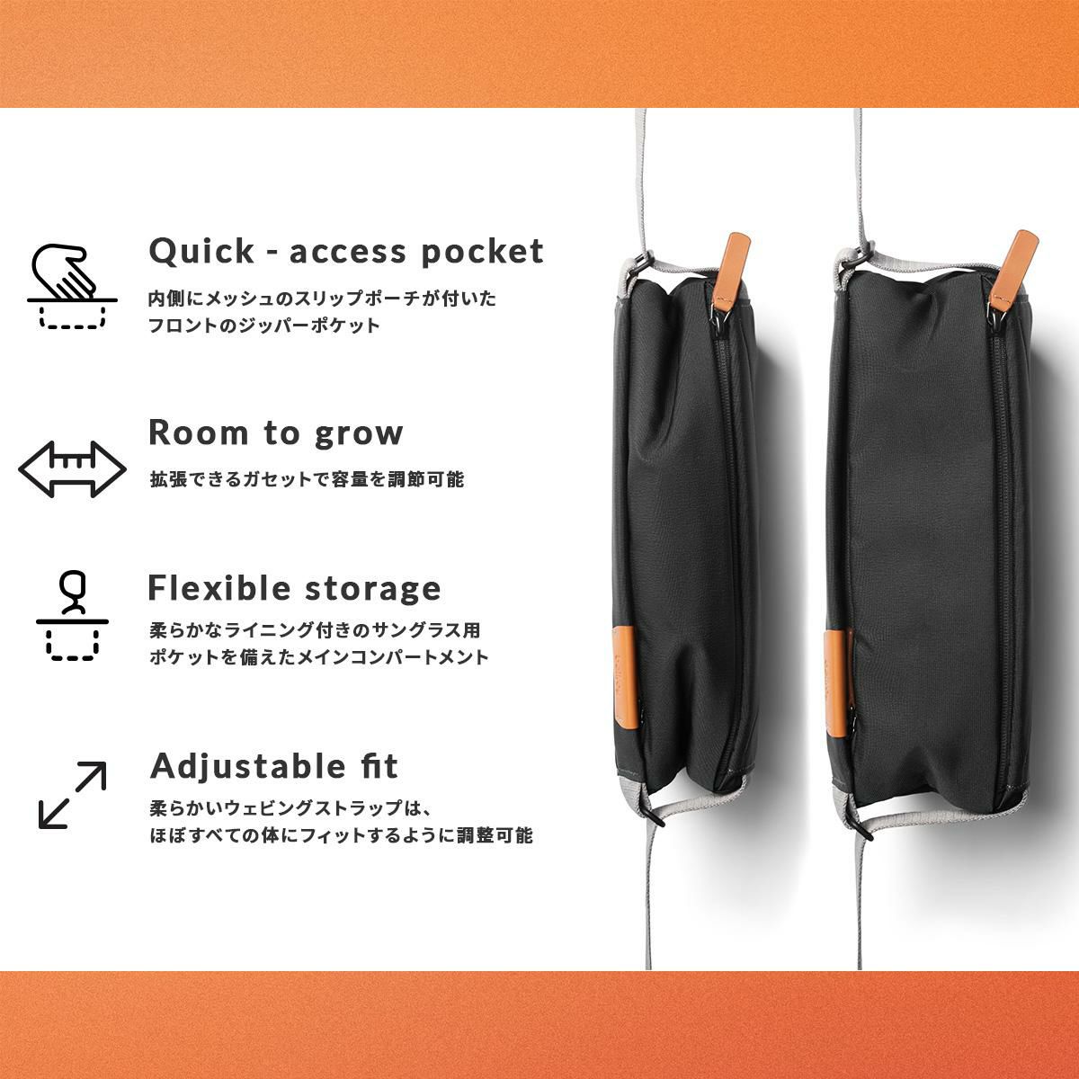 ベルロイ Classic ウエストバッグ Bellroy bsma