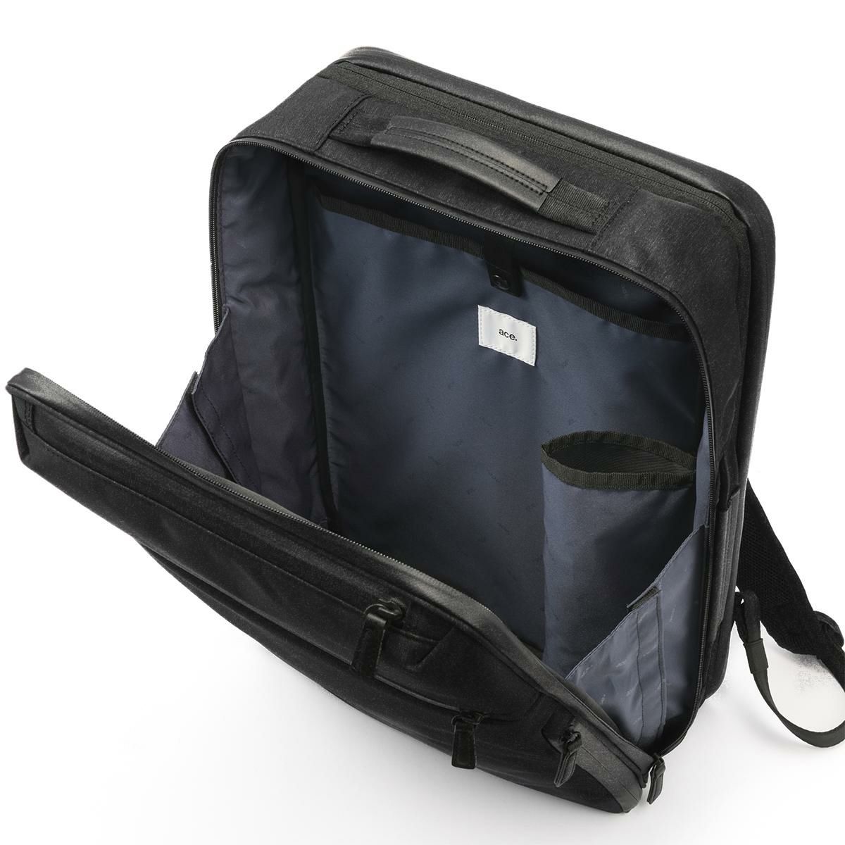 エース ジーンレーベル ガジェタブルヘザー ビジネスリュック ace.GENE LABEL gene-68294