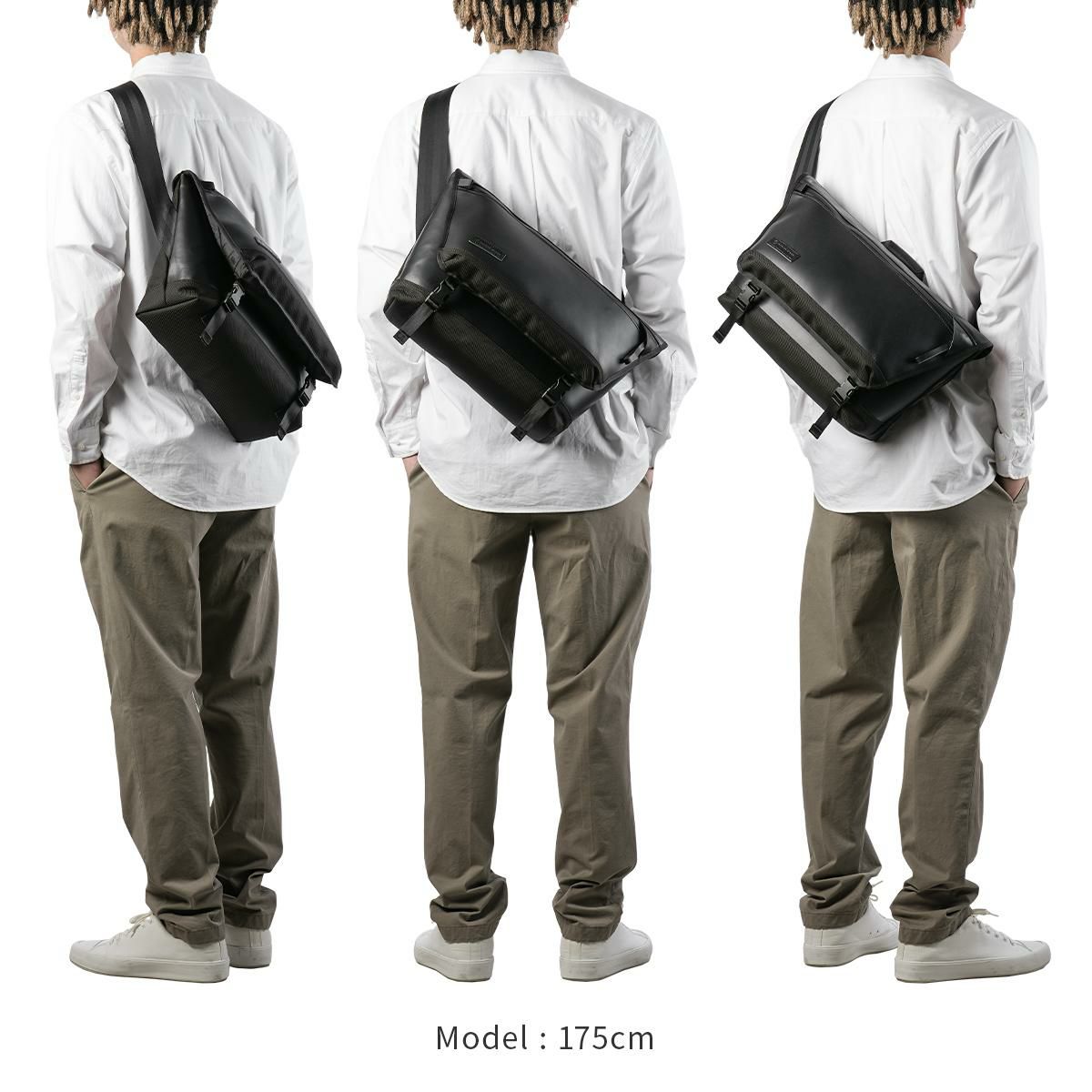 マスターピース スリック レザーver. メッセンジャーバッグ master-piece mspc-02487-l