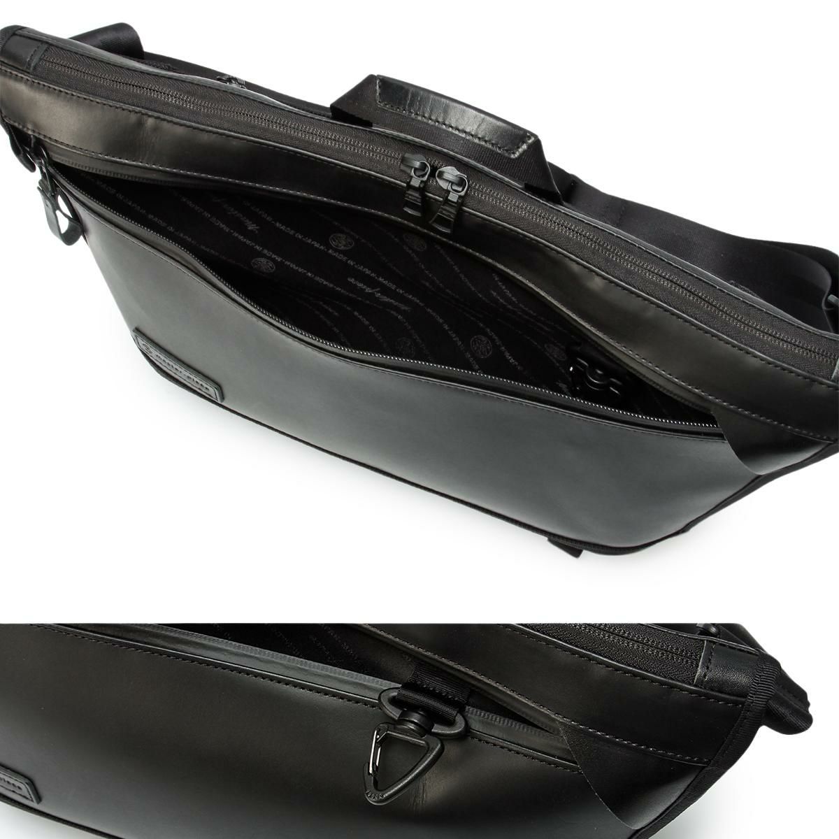 マスターピース スリック レザーver. メッセンジャーバッグ master-piece mspc-02487-l