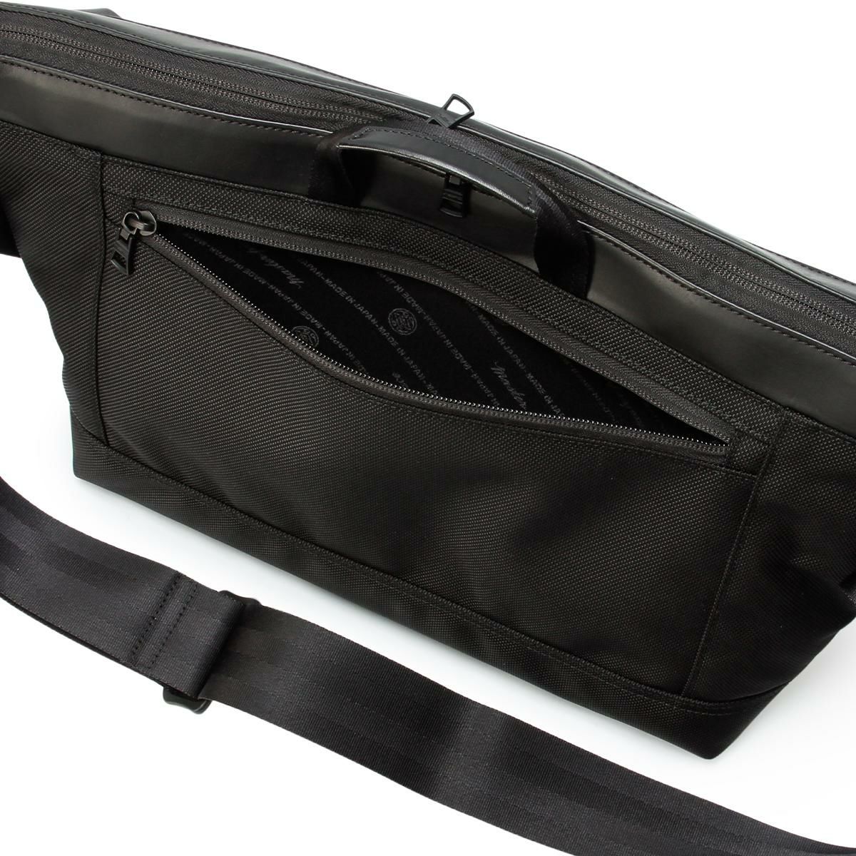 マスターピース スリック レザーver. メッセンジャーバッグ master-piece mspc-02487-l