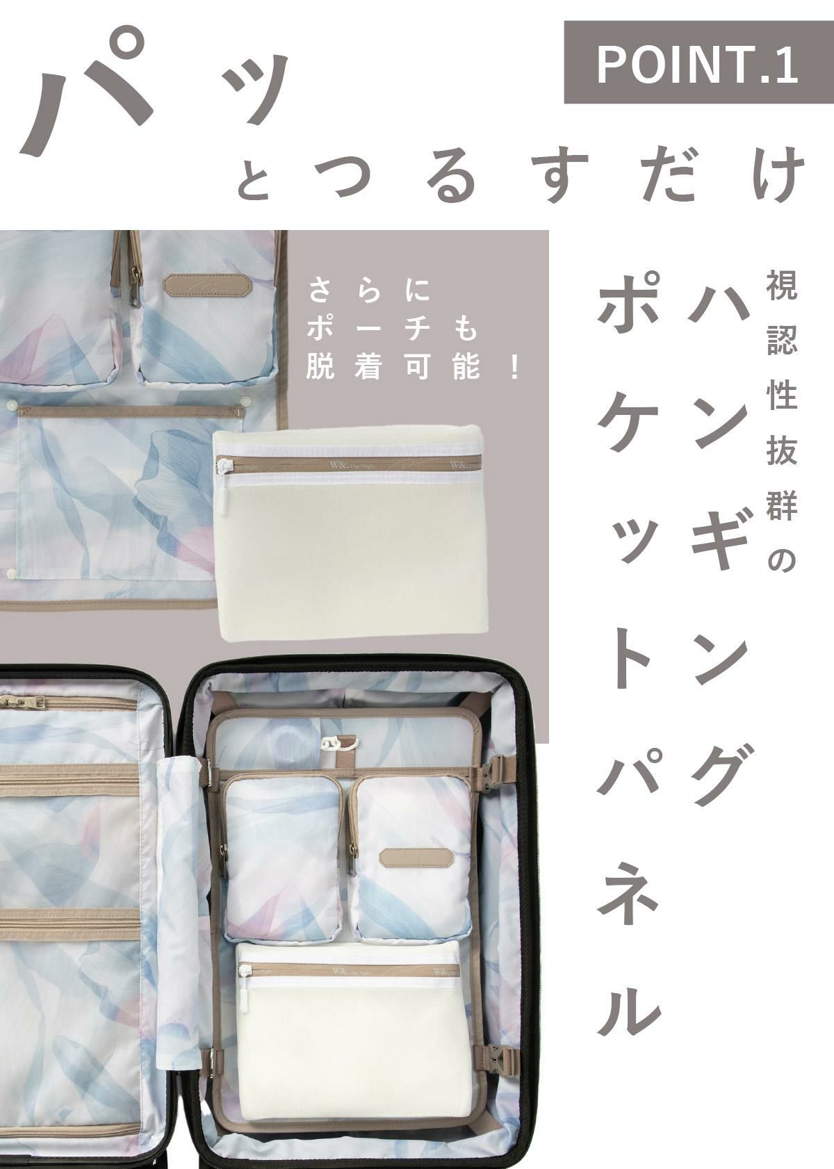 ダブルアンドデイナイト ピーロ スーツケース スーツケース W&.Day/Night w-05422