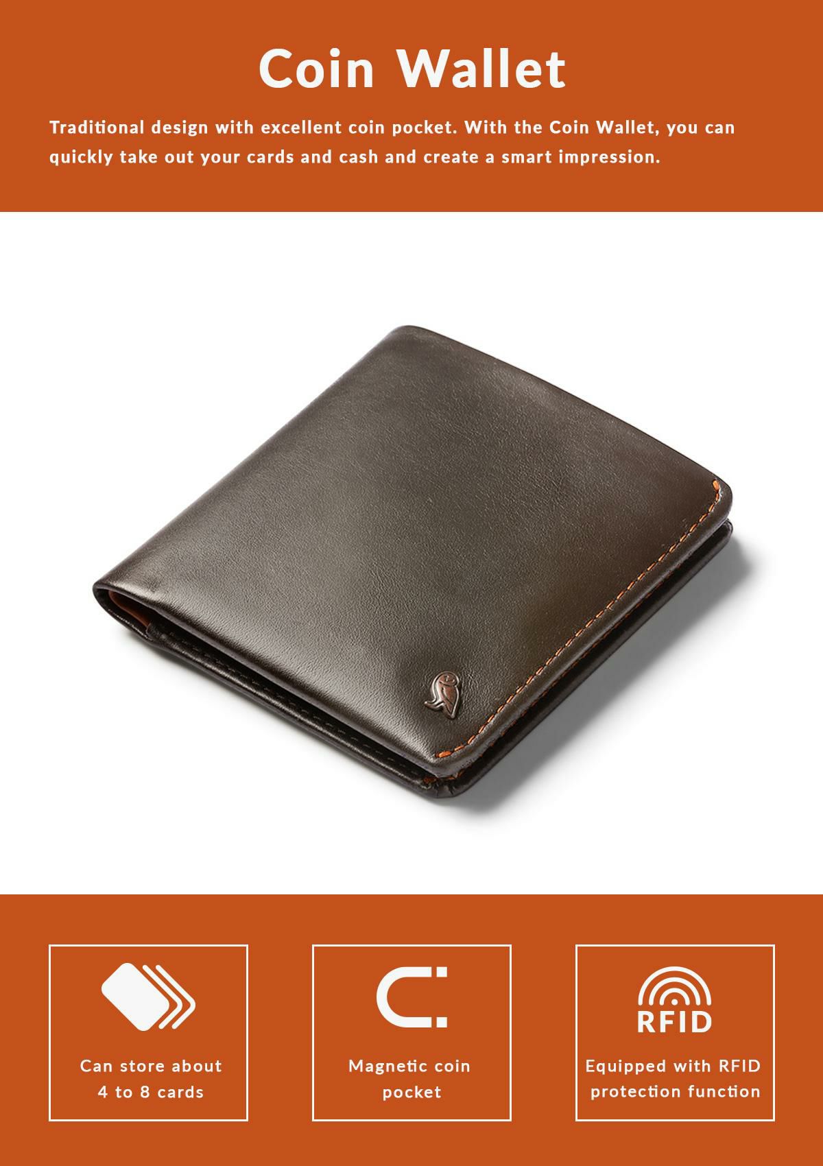ベルロイ WALLETS 二つ折り財布 Bellroy wcwa
