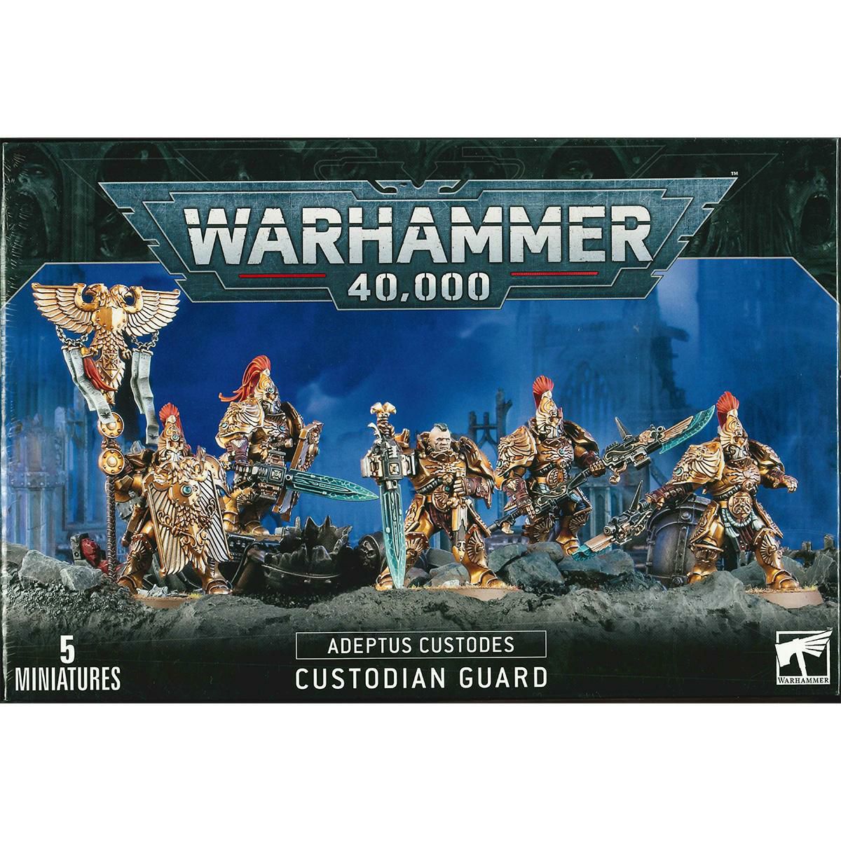 ウォーハンマー 40k アデプトゥス・カストーデス：カストーディアン・ガード WARHAMMER 40,000 ADEPTUS CUSTODES：CUSTODIAN GUARD 01-07