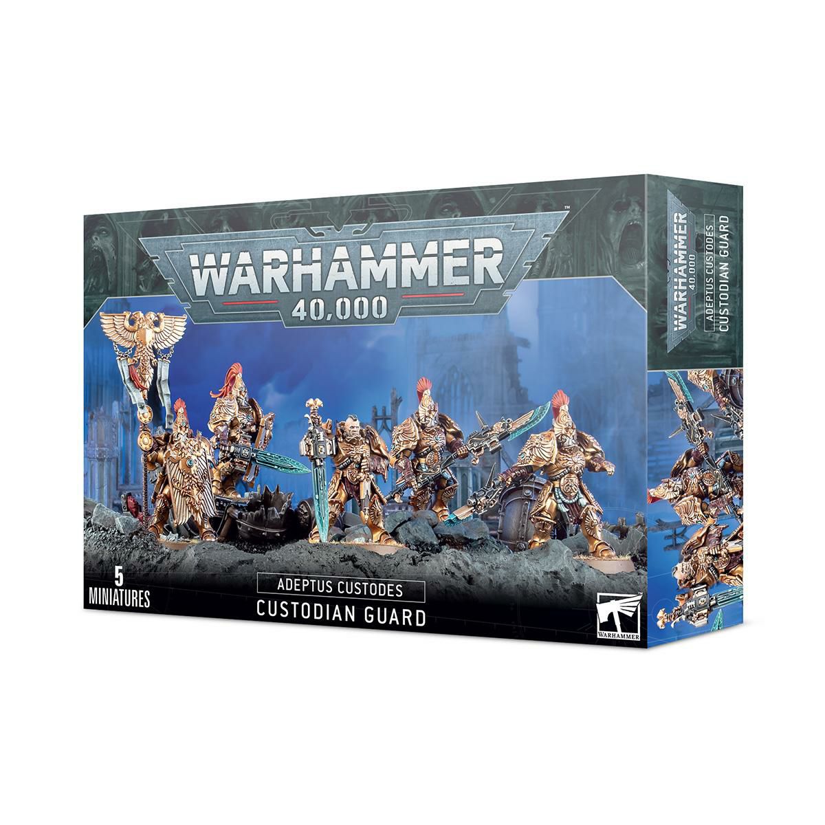 ウォーハンマー 40k アデプトゥス・カストーデス：カストーディアン・ガード WARHAMMER 40,000 ADEPTUS CUSTODES：CUSTODIAN GUARD 01-07