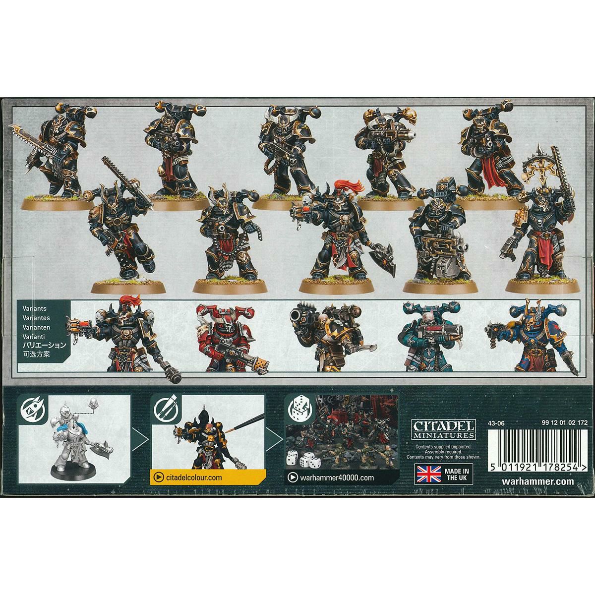 ウォーハンマー 40k ケイオス・スペースマリーン：レギオネア WARHAMMER 40,000 CHAOS SPACE MARINES：LEGIONARIES 43-06