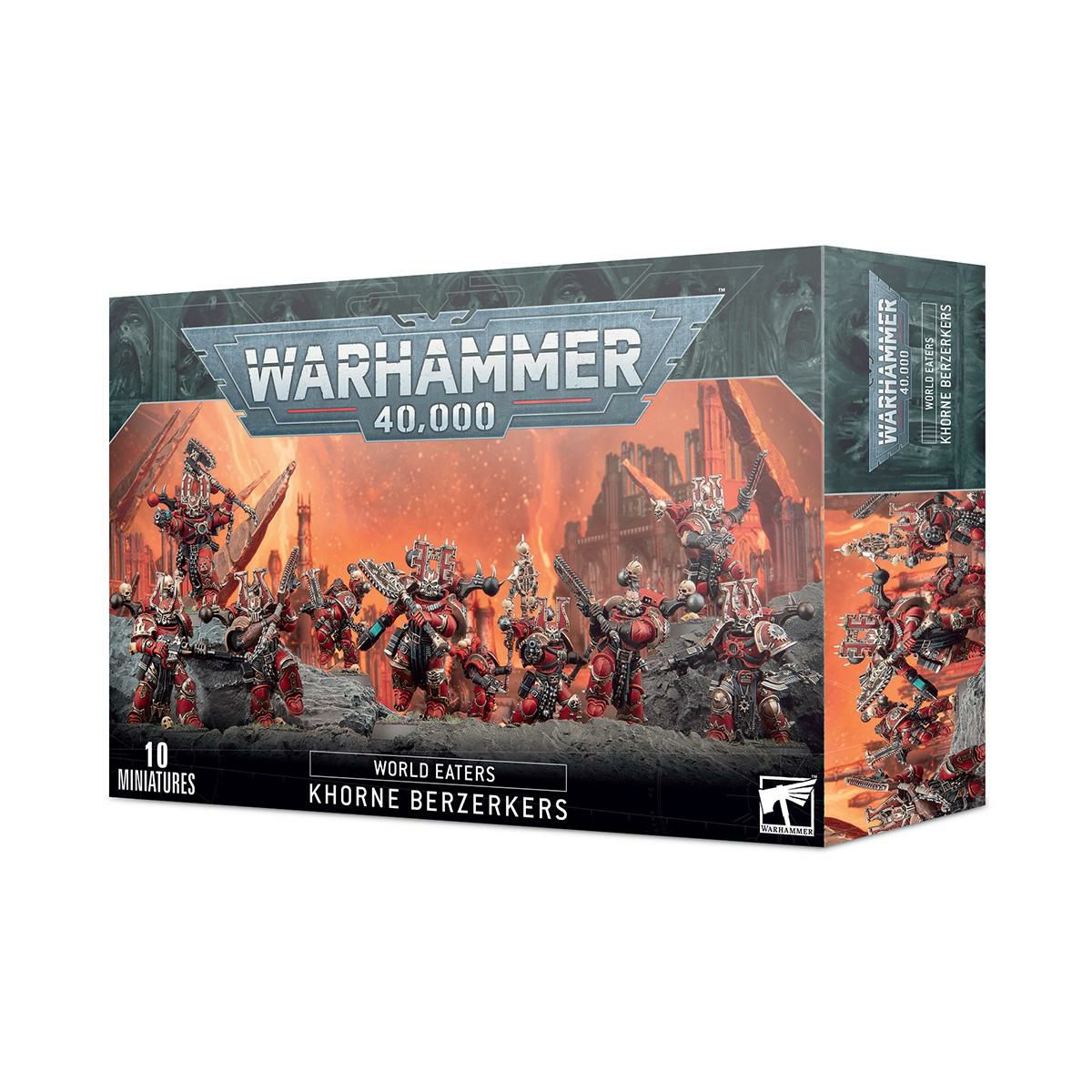 ウォーハンマー 40k ワールドイーター：コーン・バーザーカー WARHAMMER WORLD EATERS：KHORNE BERZERKERS 43-10
