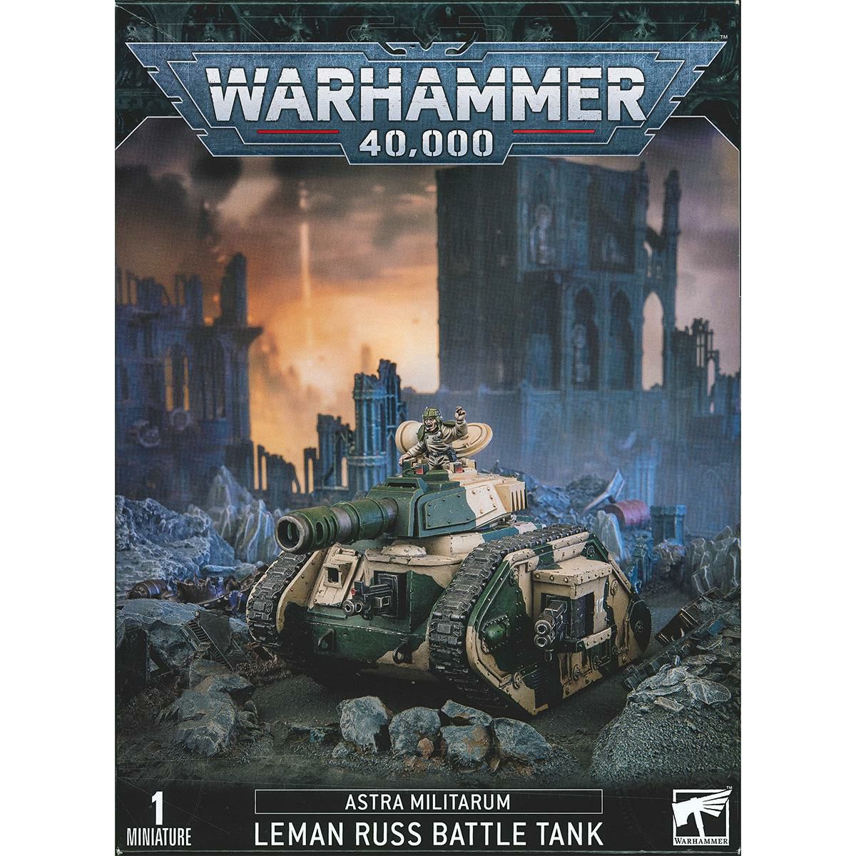 ウォーハンマー 40k アストラ・ミリタルム：レマン・ラス・バトルタンク WARHAMMER 40,000 ASTRA MILITARUM：LEMAN RUSS BATTLE TANK 47-06