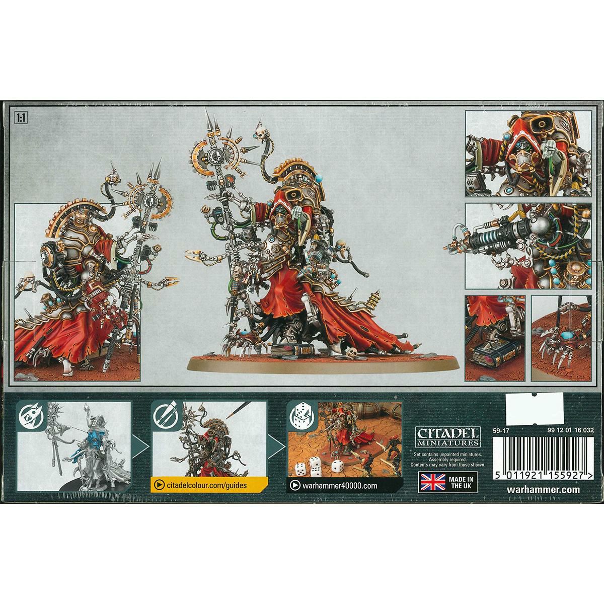 ウォーハンマー 40k アデプトゥス・メカニカス：ベリサリウス・カウル WARHAMMER 40,000 ADEPTUS MECHANICUS：BELISARIUS CAWL 59-17