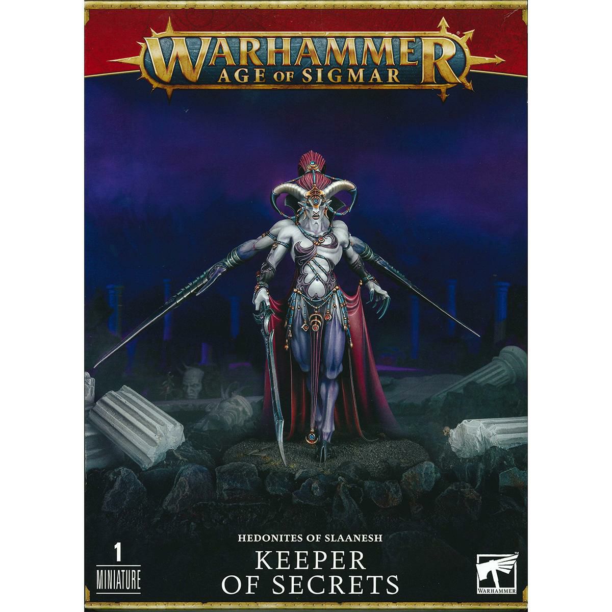 ウォーハンマー エイジ・オヴ・シグマー ヘドナイト・オヴ・スラーネッシュ：キーパー・オヴ・シークレット WARHAMMER Age of Sigmar HEDONITES OF SLAANESH：KEEPER OF SECRETS 97-06