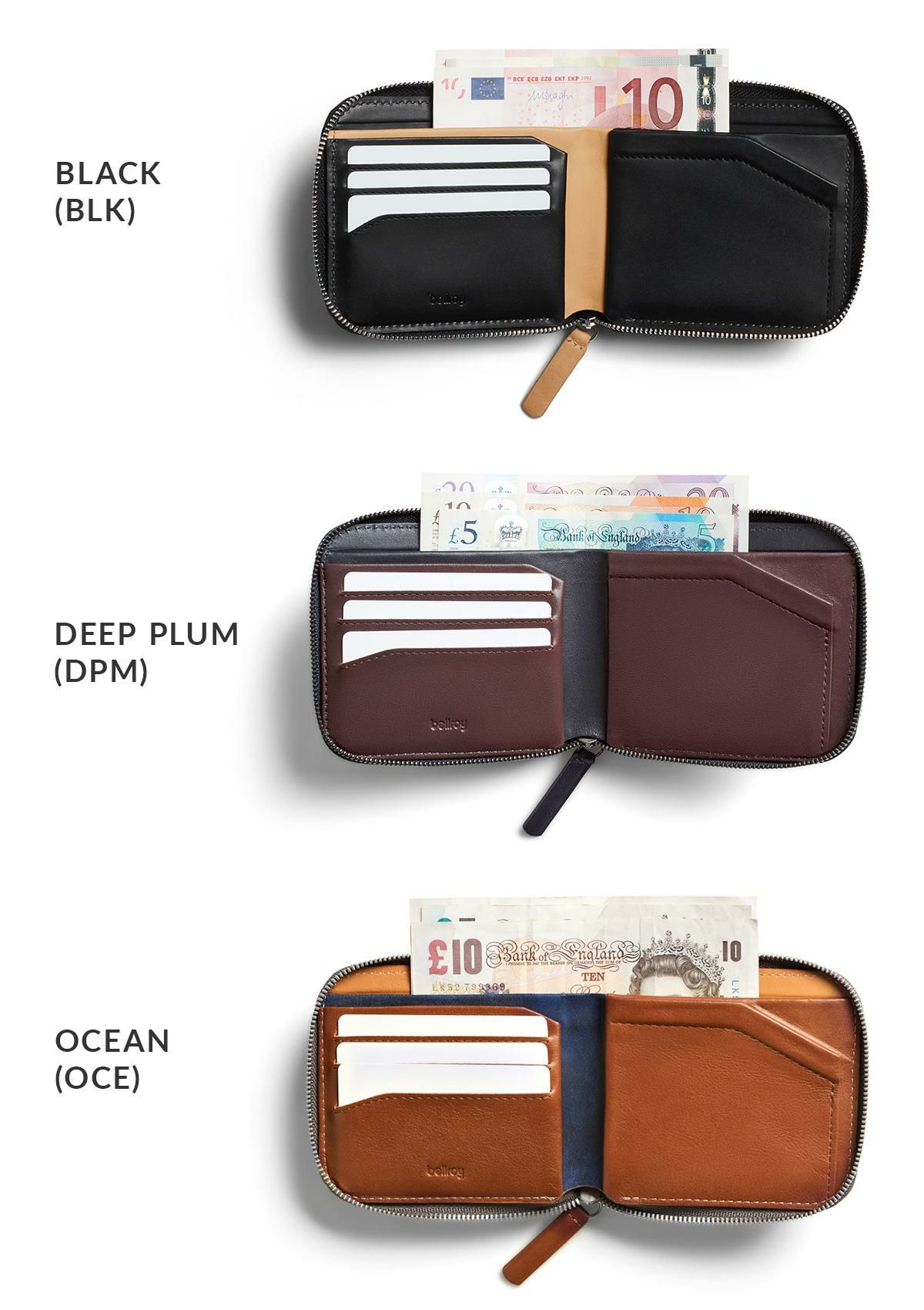 ベルロイ WALLETS 二つ折り財布 Bellroy wzwa