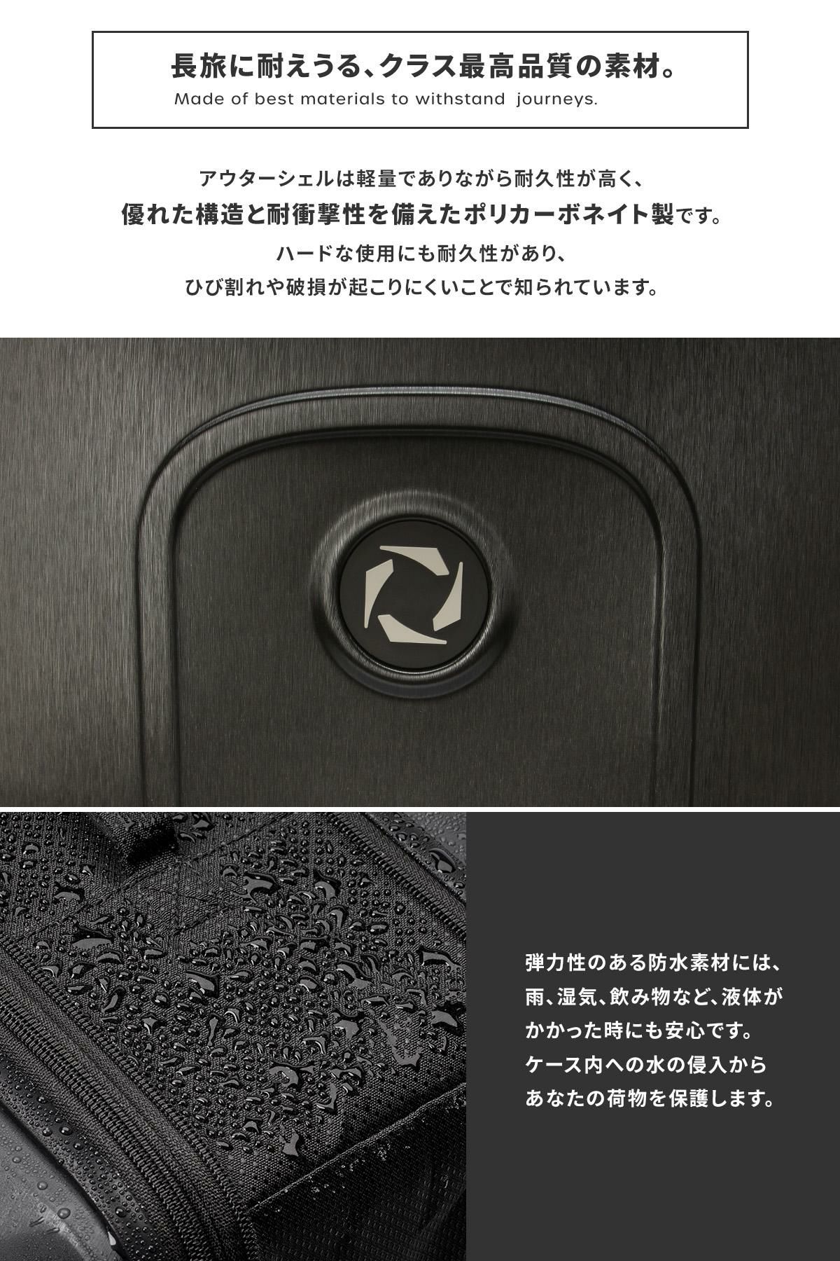 senz° foldaway スーツケース  check-in