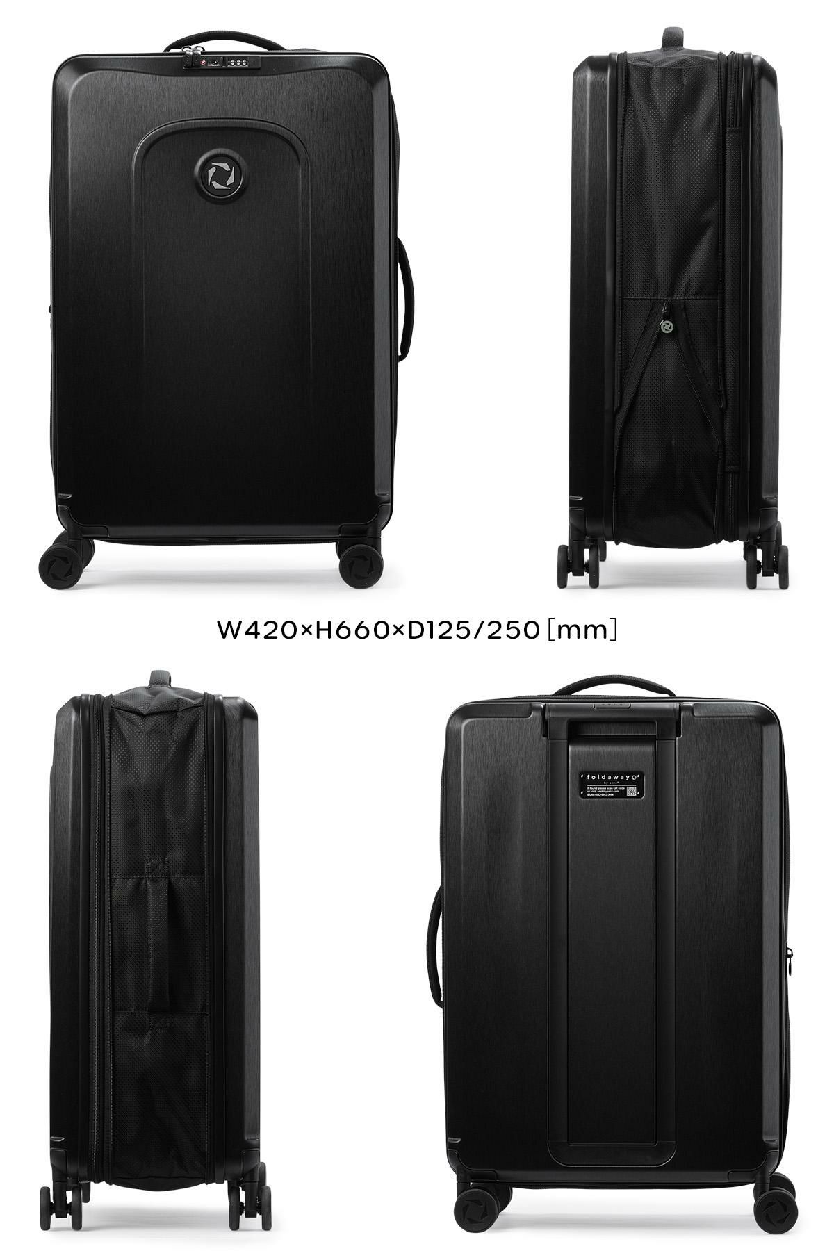 senz° foldaway スーツケース  check-in