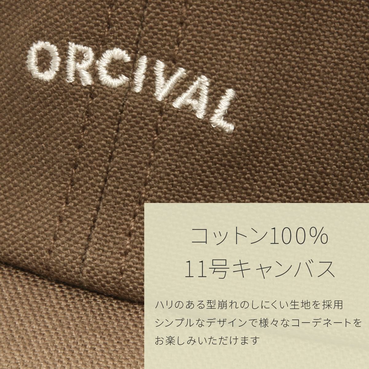 オーシバル  帽子 ORCIVAL cbb-6p-cap