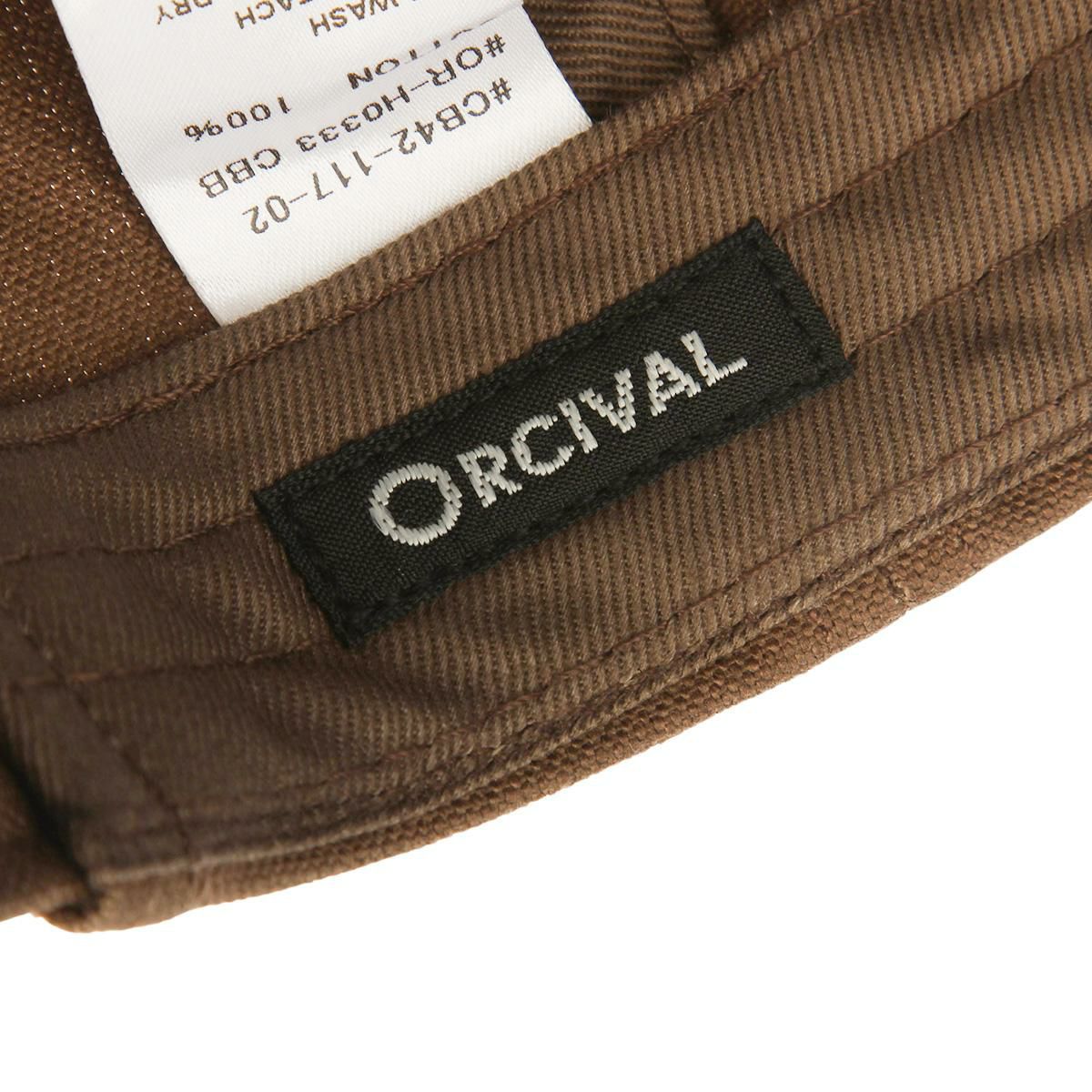 オーシバル  帽子 ORCIVAL cbb-6p-cap