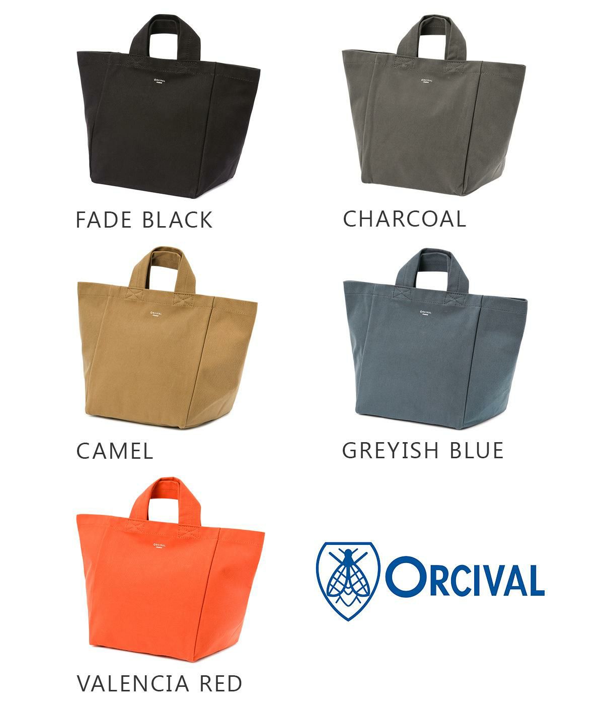 オーシバル  トートバッグ ORCIVAL hbt-tote-bag-s