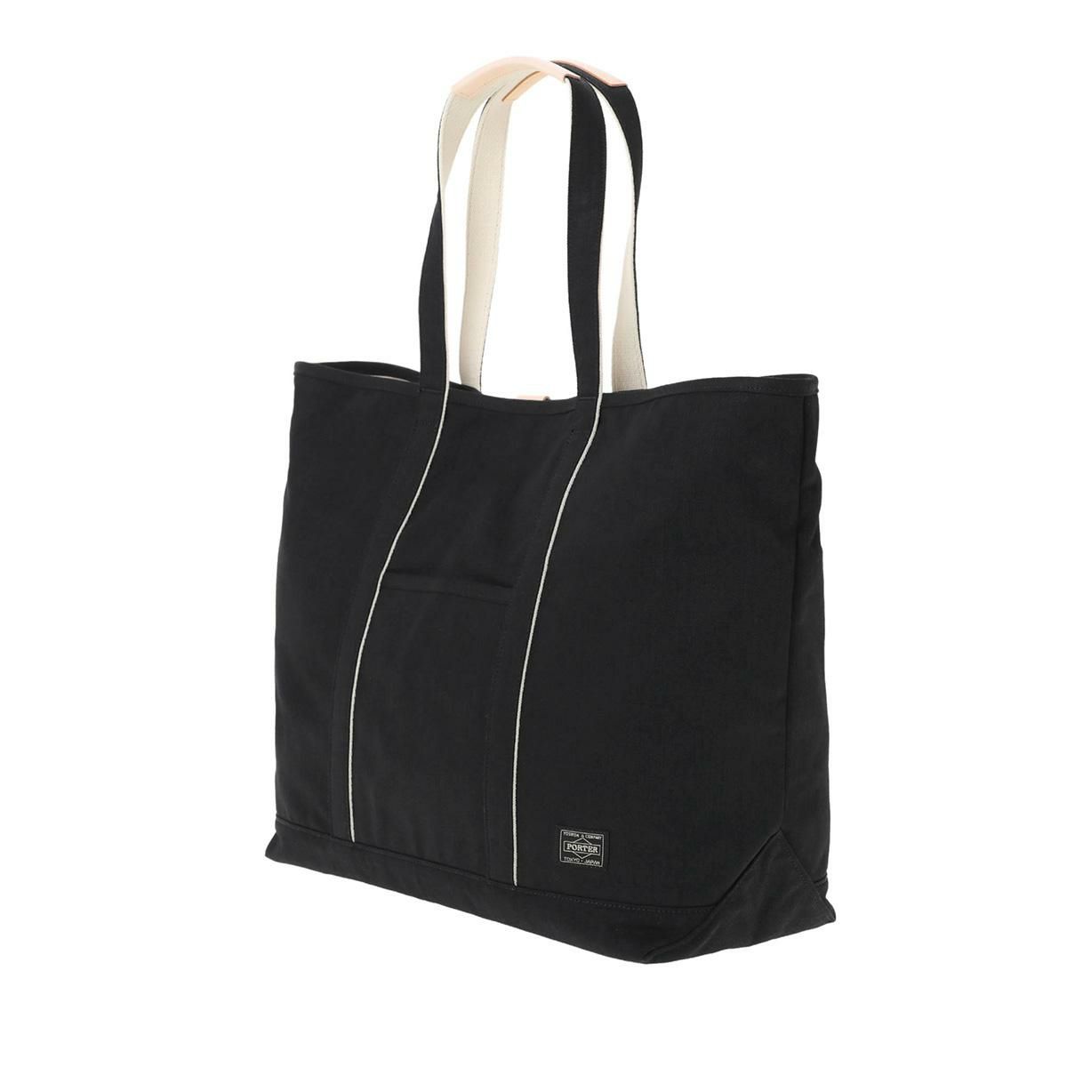 ポーター ノアール トートバッグ PORTER NOIR 895-15158 大容量 軽量 日本製 デニム生地 肩掛け 大きめ TOTE BAG(L) 31L