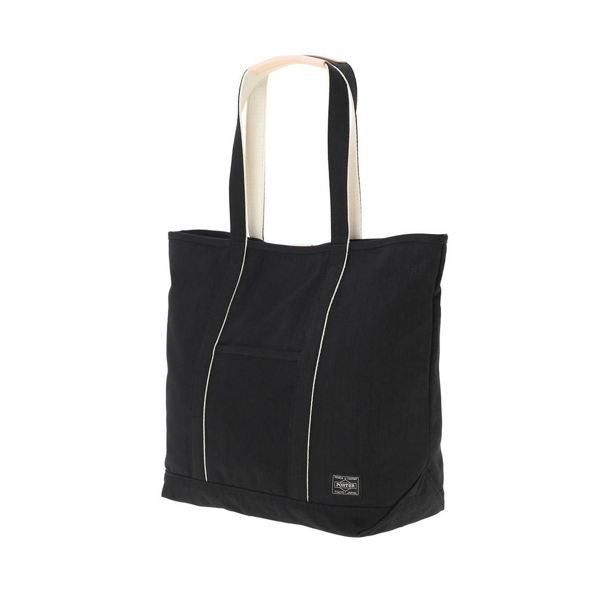 ポーター ノアール トートバッグ PORTER NOIR 895-15159 大容量 軽量 日本製 デニム生地 肩掛け 大きめ TOTE BAG(M)