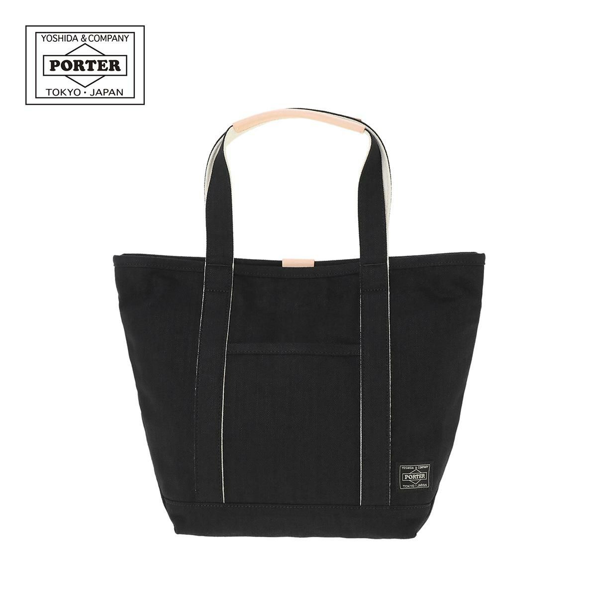 ポーター ノアール トートバッグ PORTER NOIR 895-15160 軽量 日本製 デニム生地 肩掛け 小さめ ミニ TOTE BAG(S)