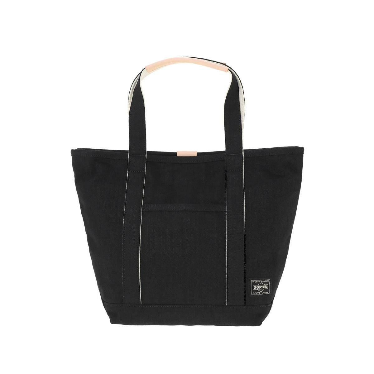 ポーター ノアール トートバッグ PORTER NOIR 895-15160 軽量 日本製 デニム生地 肩掛け 小さめ ミニ TOTE BAG(S)
