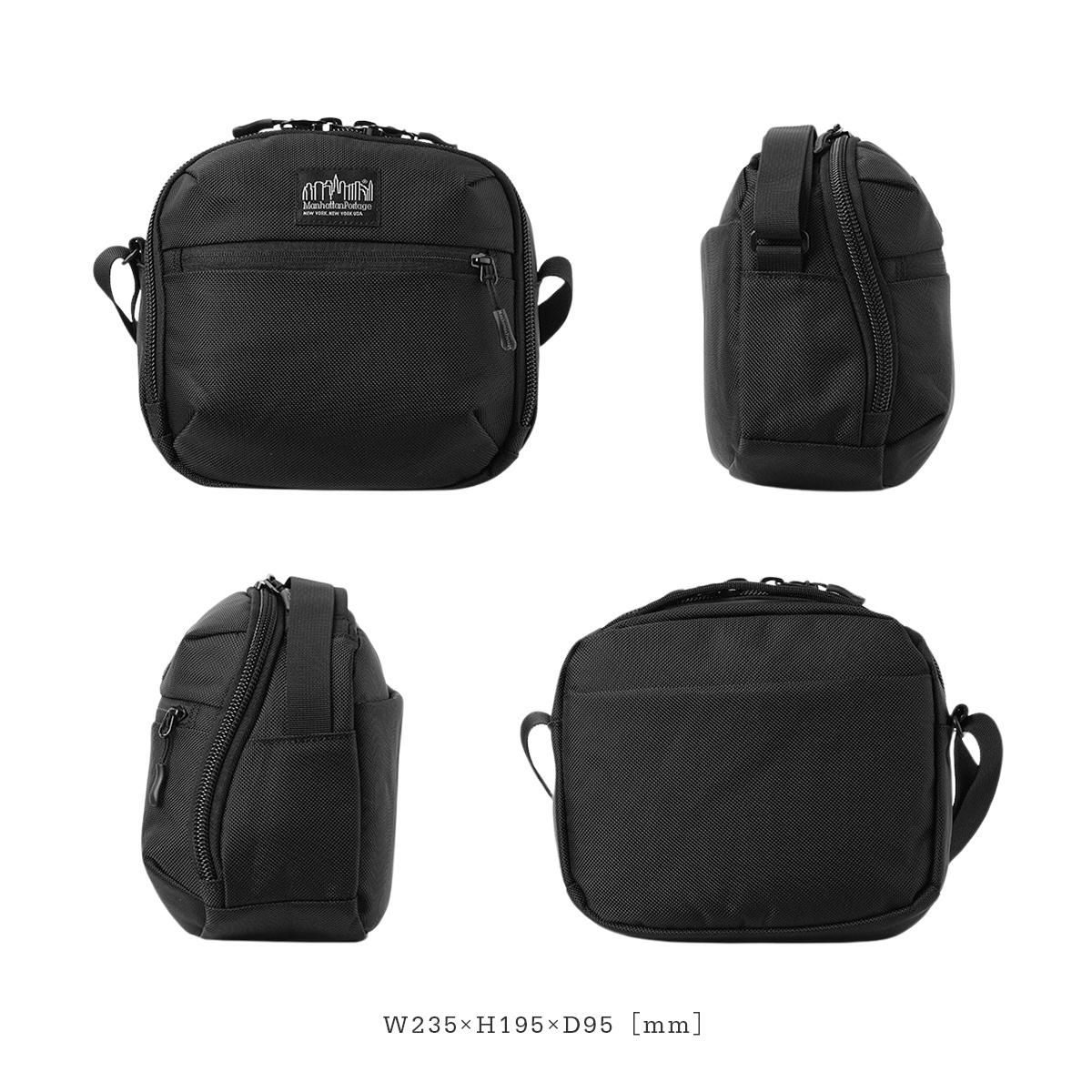 マンハッタンポーテージ ブラックレーベル バリスティック ショルダーバッグ Manhattan Portage BLACK LABEL mp2443bl