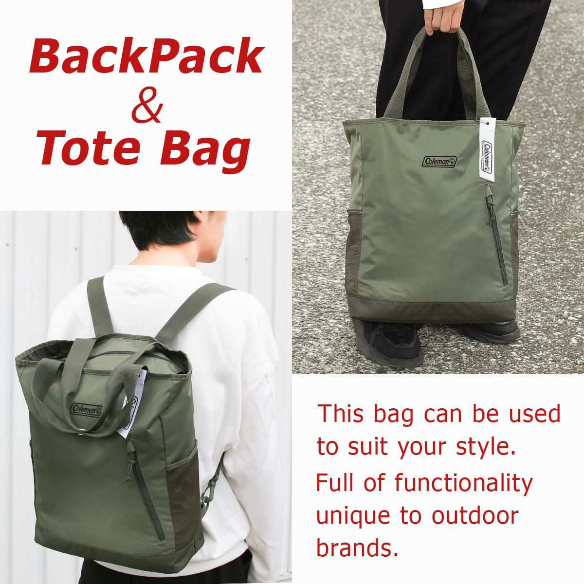 コールマン ウォーカー リュック Coleman walker-2bt